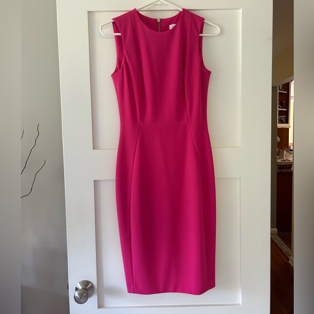 Calvin Klein Fuchsia Dress - Picture 1 of 5